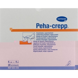 Peha Crepp S Kreppbinde 4mx4cm Weiss 20 Stück