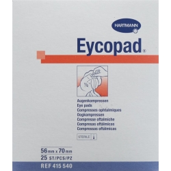 Eycopad Augenkompressen 70x56mm Steril 25 Stück