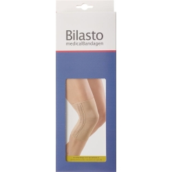 Bilasto Kniebandage mit 2 Spiralfedern Grösse XL Beige