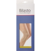 Bilasto Kniebandage mit 2 Spiralfedern Grösse XXL Beige