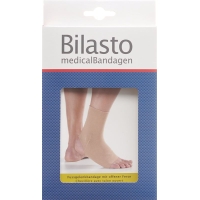 Bilasto Fussgelenkbandage Ferse Offen Grösse L Beige
