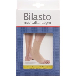 Bilasto Fussgelenkbandage Ferse Geschlossen Grösse L Beige