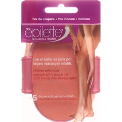 Epilette hair remover sheet