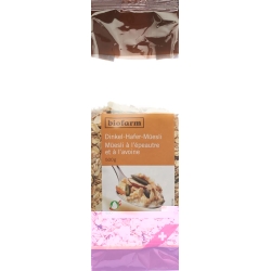 Biofarm Dinkel Hafermüesli Knospe Beutel 500g