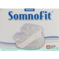 Somnofit jaw orthosis for snoring and apnea