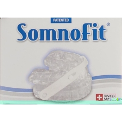 Somnofit jaw orthosis for snoring and apnea