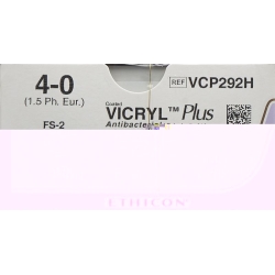 Vicryl Plus 45cm Ungefaerbt 4-0 Fs-2s 36 Stück