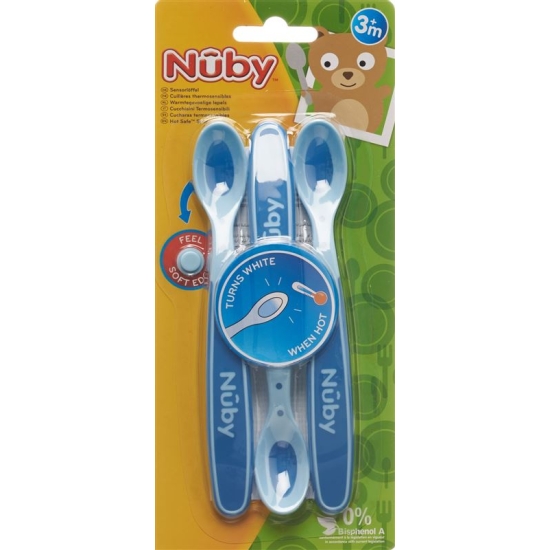 Nûby Sensorlöffel Soft 3 Stück buy online