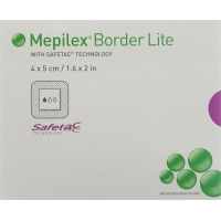 Mepilex Border Lite Silikonschaumv 4x5cm 10 Stück