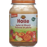 Holle Peach & Apple from the 4th month organic 190g