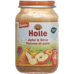 Holle Apple & Pear from the 4th month Organic 190g