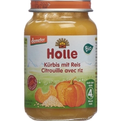 Holle Pumpkin with Rice from the 4th month organic 190g