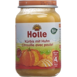 Holle Pumpkin with Chicken from the 4th month Organic 190g