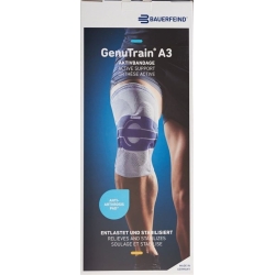 GenuTrain A3 Aktivbandage Knie Grösse 6 Links Titan