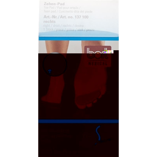 Bort Pedisoft Texline Toe Pad Right buy online