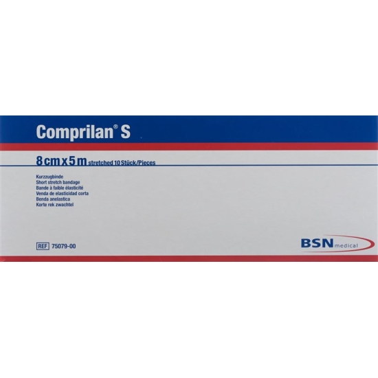 Comprilan S Eco Kurzzugbinde 8cmx5m 10 Stück buy online