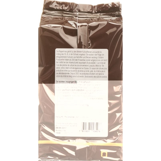 Biofarm Schweizer Hirsefloeckli Knospe 500g buy online