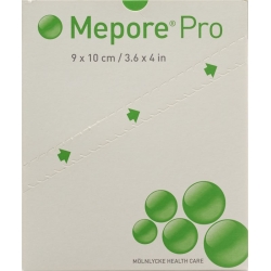Mepore Pro Wundv 10x9cm Wundk 6x5cm St (n) 40 Stück