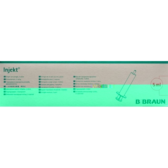 Braun Injektionsspritze 5ml Luer-Lock 100 Stück buy online