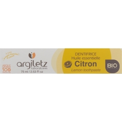 Argiletz Zahnpasta Zitrone Bio 75ml