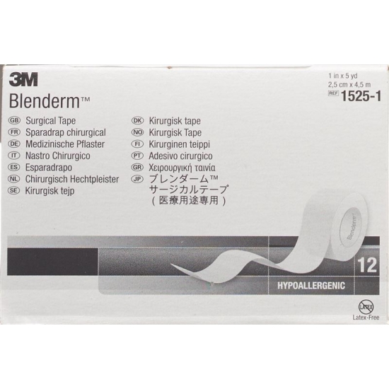 3M Blenderm Heftpflaster 25mmx4.57m Okklus 12 Stück buy online