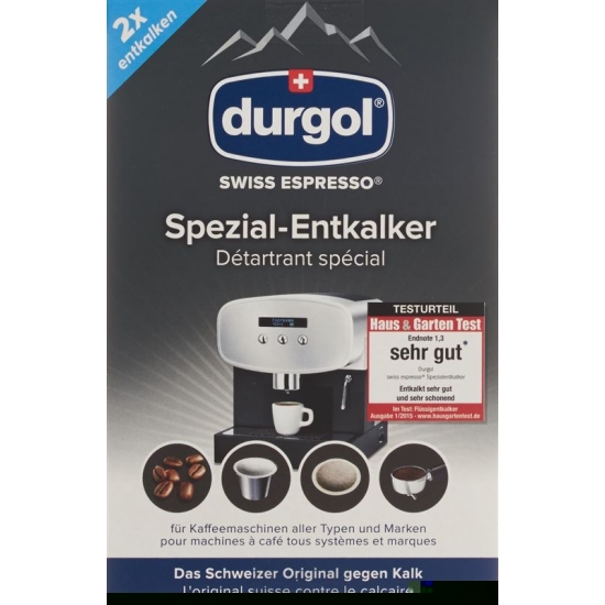 Durgol Swiss Espress Spezial-Entkalker 2x 125ml buy online