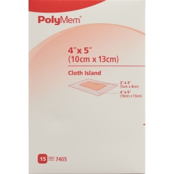 Polymem Adhesive Wound Dressing 10x13cm Non-Woven Sterile 15 X