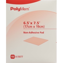 Polymem Wundverband 17x19cm Non Adhesive Steril 15 X