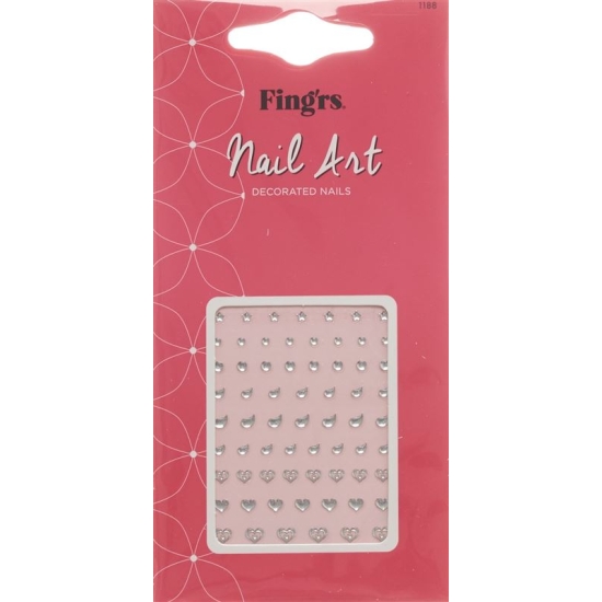 Fingrs 3D nail design self-adhesive M glitter buy online