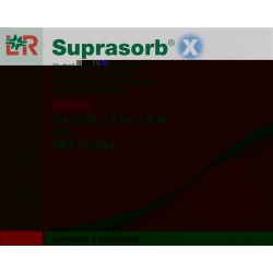 Suprasorb X Wundverband Hydrobalance 5x5cm Steril 5 Stück