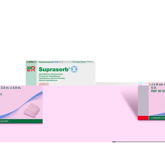 Suprasorb X Wundverband Hydrobalance 9x9cm Steril 5 Stück buy online