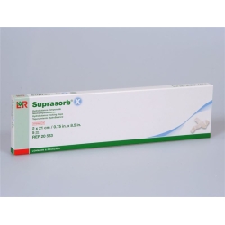 Suprasorb X Tamponade Hydrobal 2x21cm Steril 5 Stück