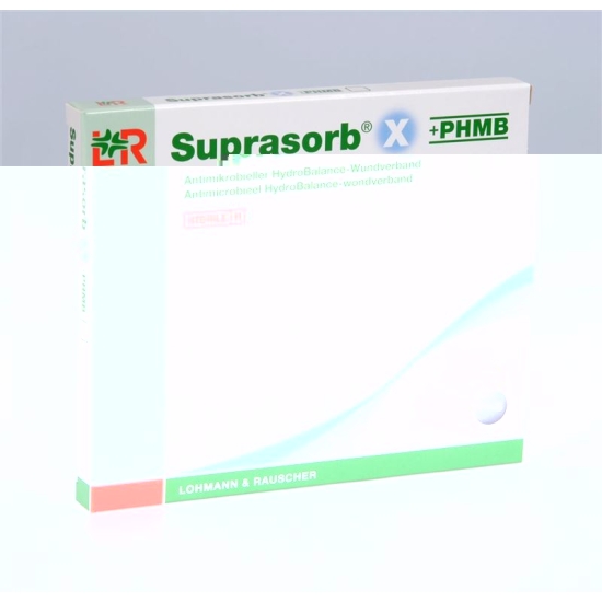 Suprasorb X + Phmb Wundverband Hydro 14x20cm Steril 5 Stück buy online