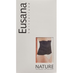 Eusana Nierenwärmer Velcro Grösse S Schwarz