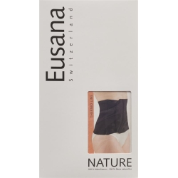Eusana Nierenwärmer Velcro Grösse M Schwarz