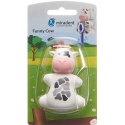 Miradent Funny Snapper Toothbrush Holder Cow