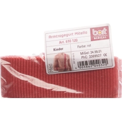 Mitella Armtragegurt Kinder Rot Uni