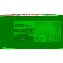 Tesa Pp packaging tape 66m:50mm Brown Strong