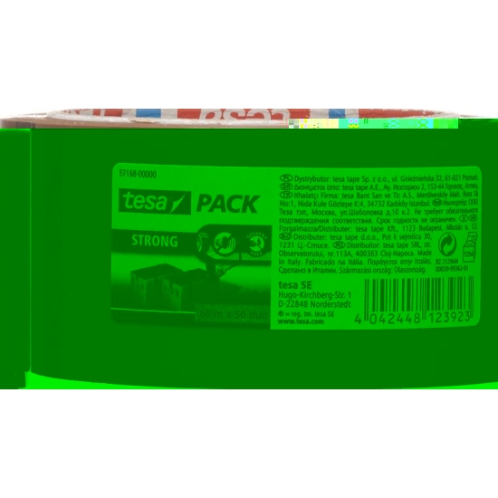 Tesa Pp packaging tape 66m:50mm Brown Strong buy online