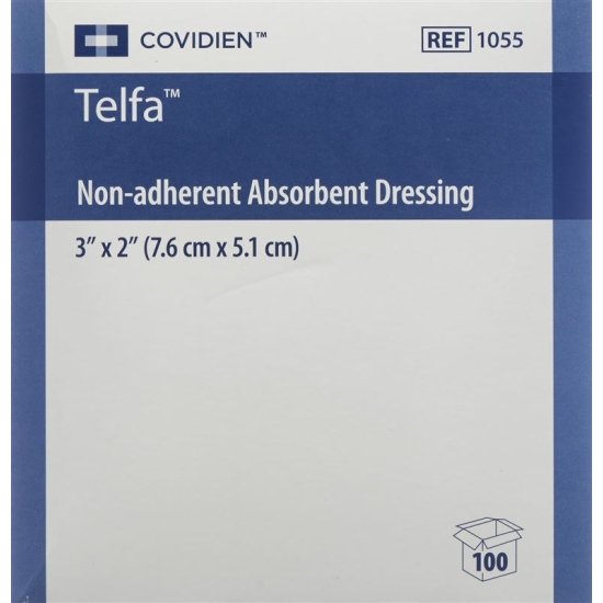 Telfa Sterile Eur Wundauflage 5x7.5cm 100 Stück buy online