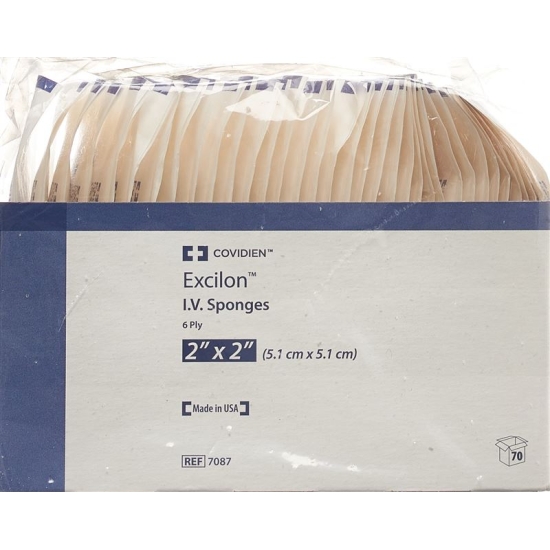 Excilon Schlitzkompresse 5x5cm Steril 35x 2 Stück buy online