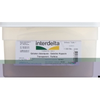 Gelatine Kapseln 1 Transparent Interdelta 1000 Stück