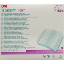 3M Tegaderm Foam Schaumkompresse 5.1x5.1cm Nicht Klebend 10 Stück