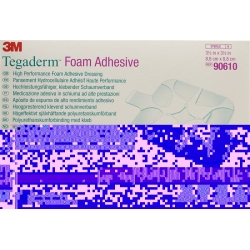3M Tegaderm Foam Adhesive Schaumkompresse 5x5cm 10 Stück