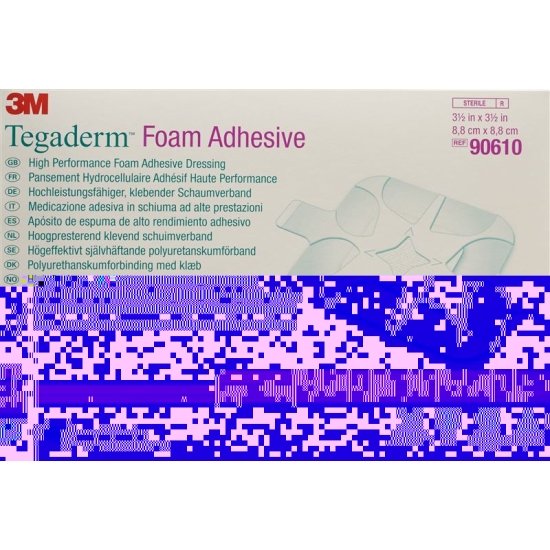 3M Tegaderm Foam Adhesive Schaumkompresse 5x5cm 10 Stück buy online