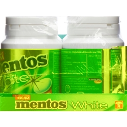 Mentos Gum White Spearmint 6x 75g
