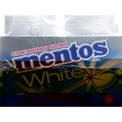 Mentos Gum White Sweetmint 6x 75g