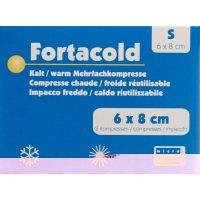Fortacold Kalt Warm Mehrfachkompr 6x8cm 2 Stück