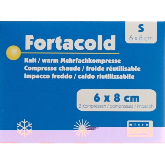 Fortacold Kalt Warm Mehrfachkompr 6x8cm 2 Stück buy online