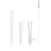 Nûby No-Spill Straw Set für Flip-It Trinkbecher